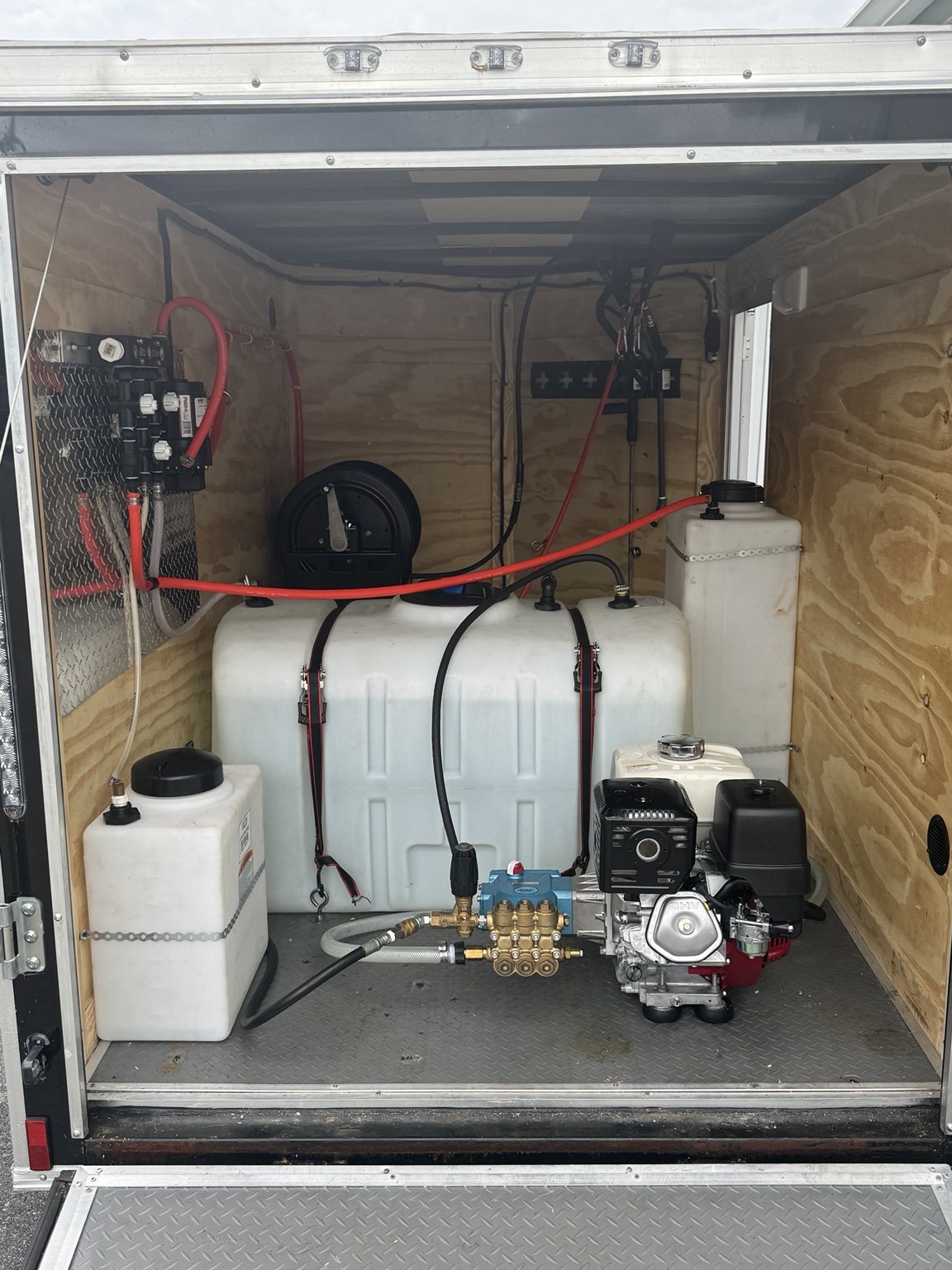 Completed Black Feather Operations service trailer